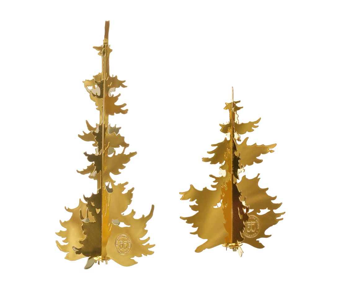 Winter Forest, Trees in Gold (2 Designs)