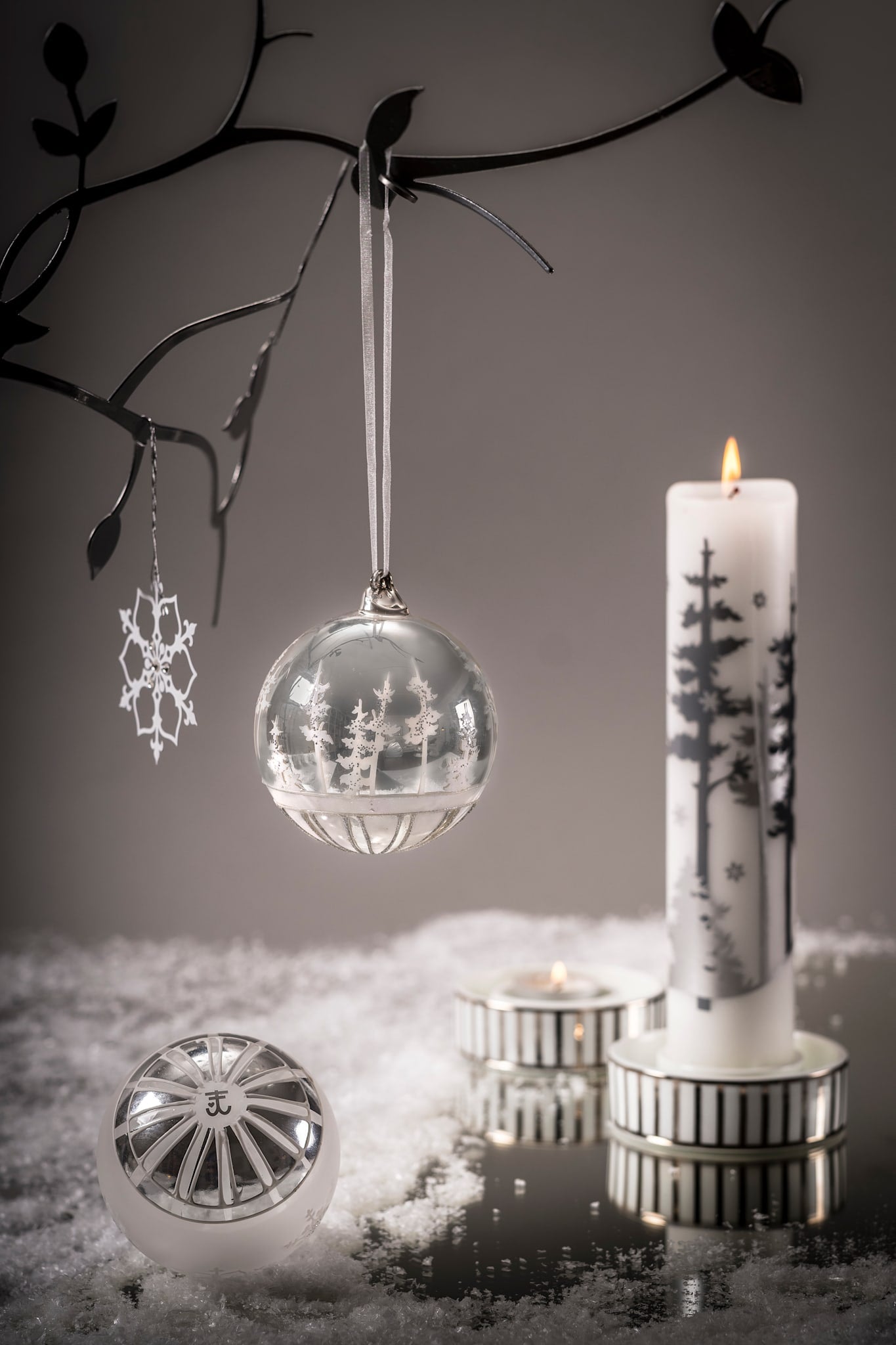 Vinterskov, Glaskugler (2 designs)