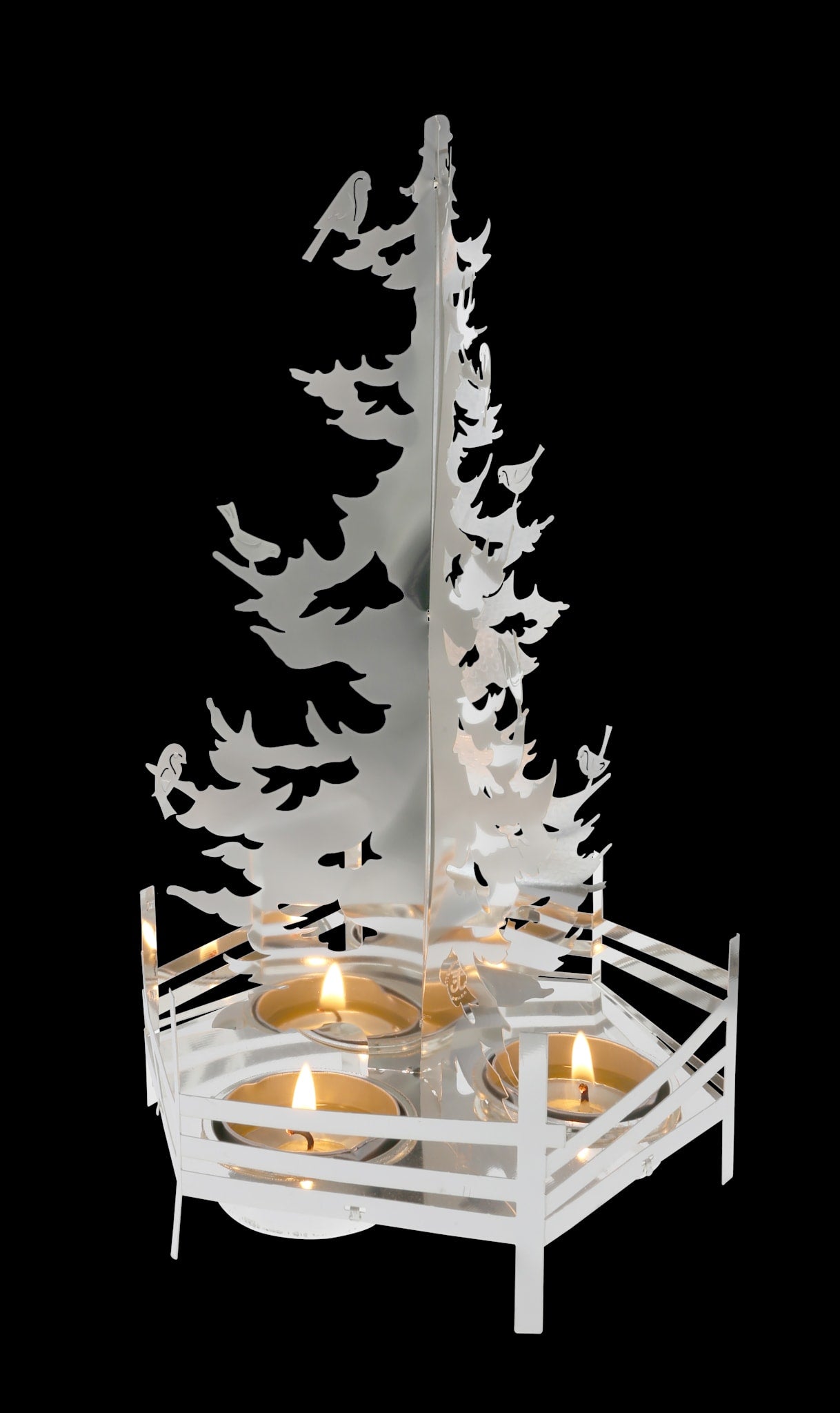 Vinterskov, Stort Træ til Fyrfadslys, Sølv