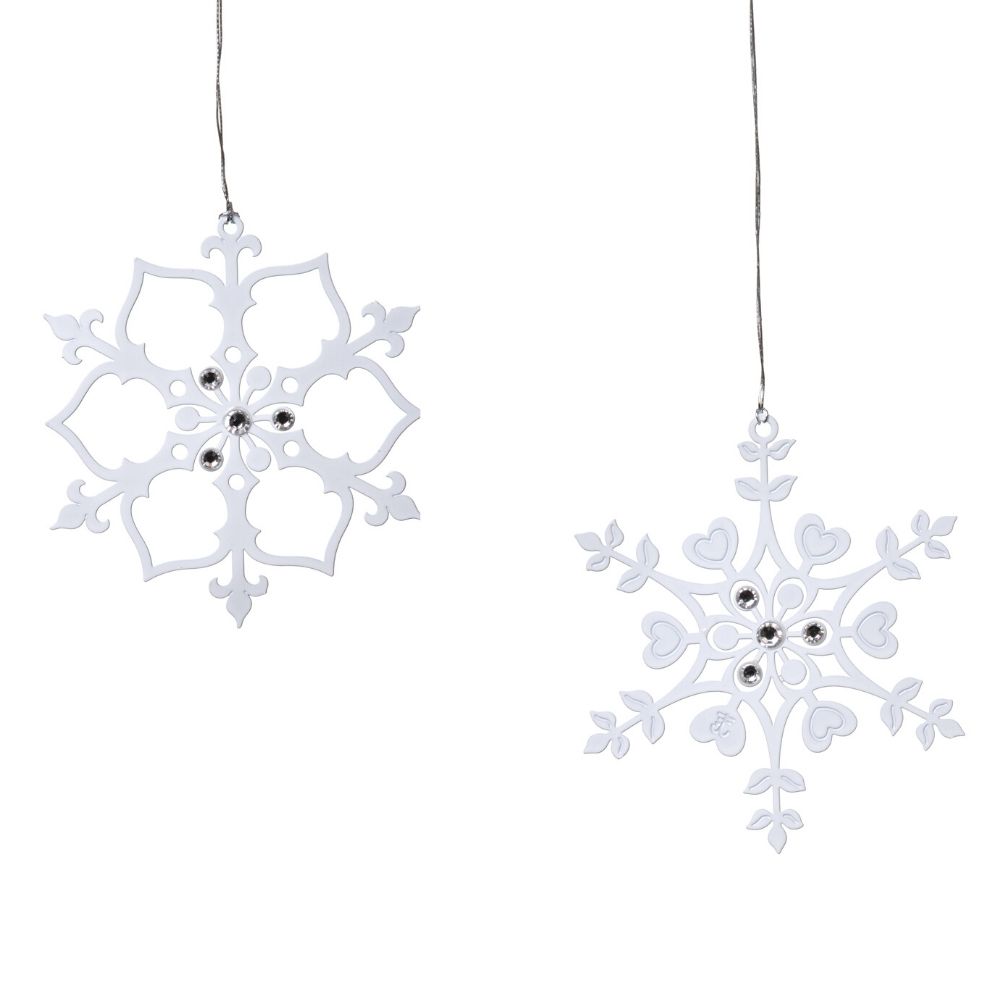 Winter Dream, White Ice Crystals (2 Designs)