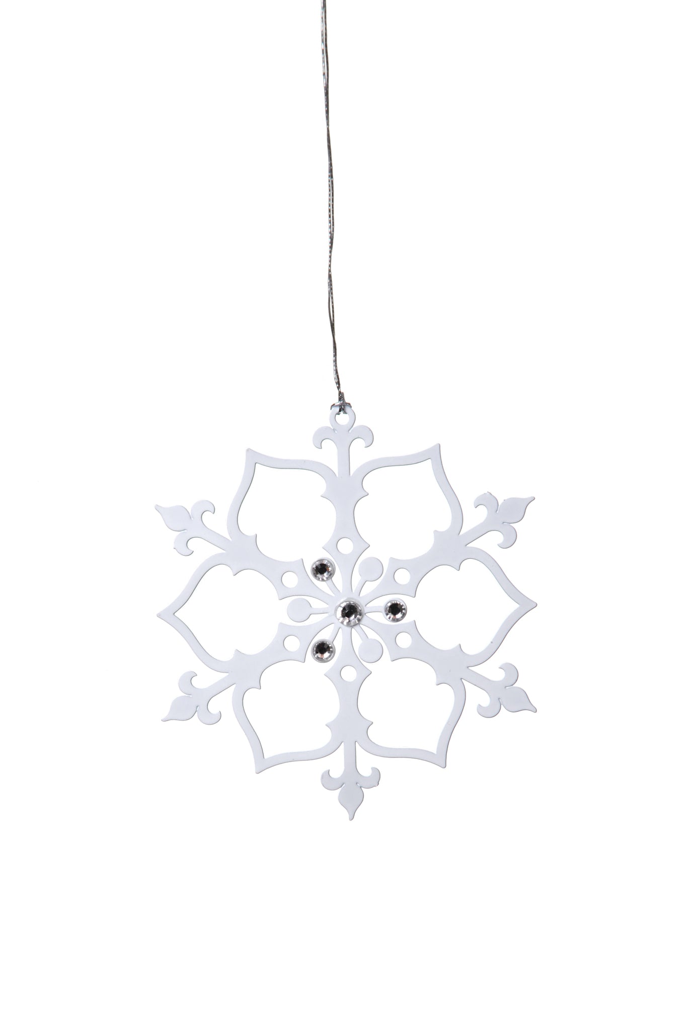 Wintertraum, Weiße Eiskristalle (2 Designs)