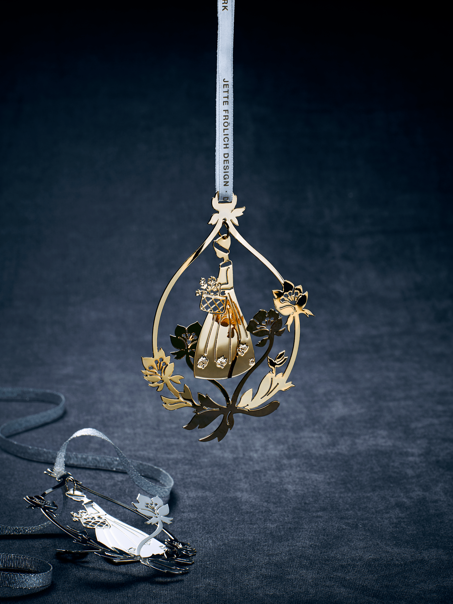 Blumenmädchen, 18 Karat Gold plattiert