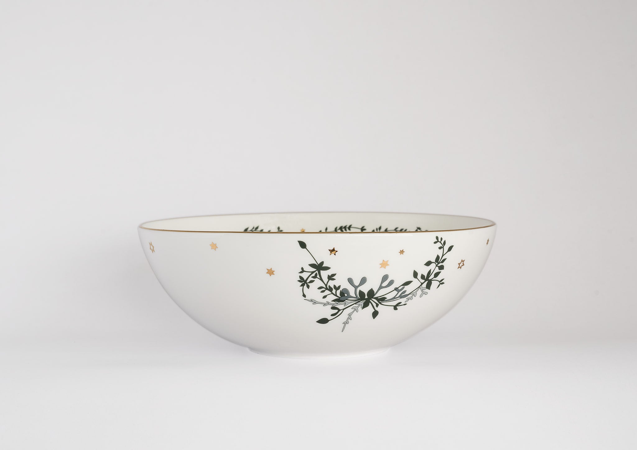 Vinterstjerner, Skål, 25 cm