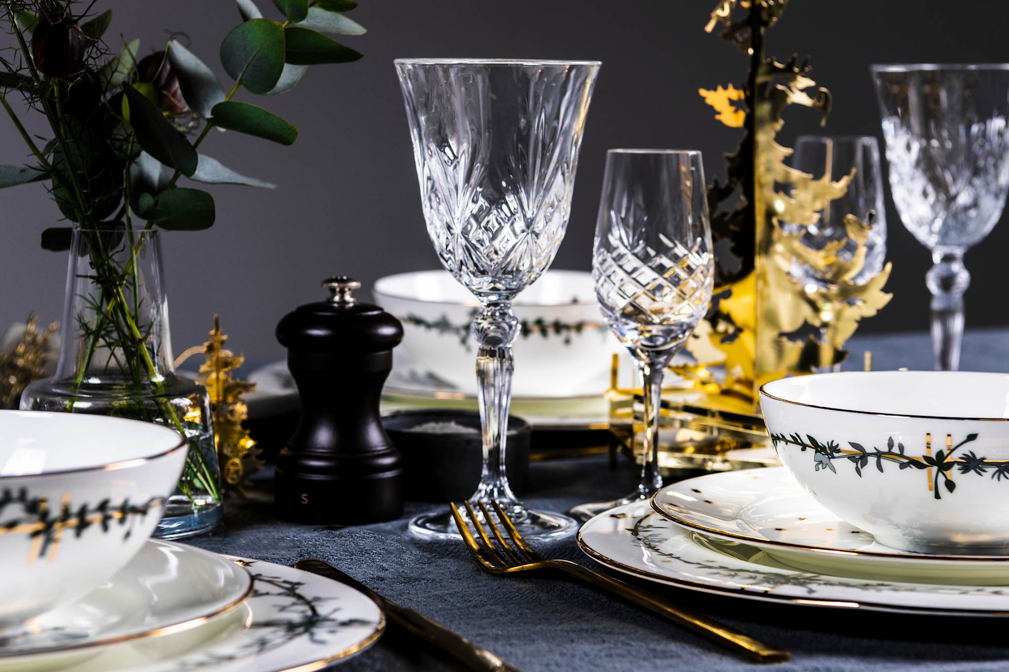 Vinterstjerner, Skål, 15 cm