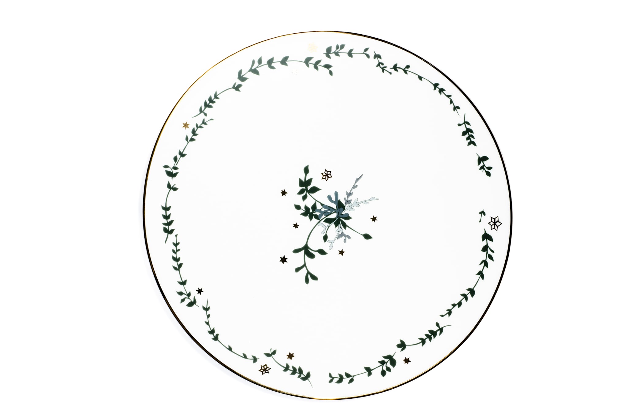 Winter stars, Cake plate