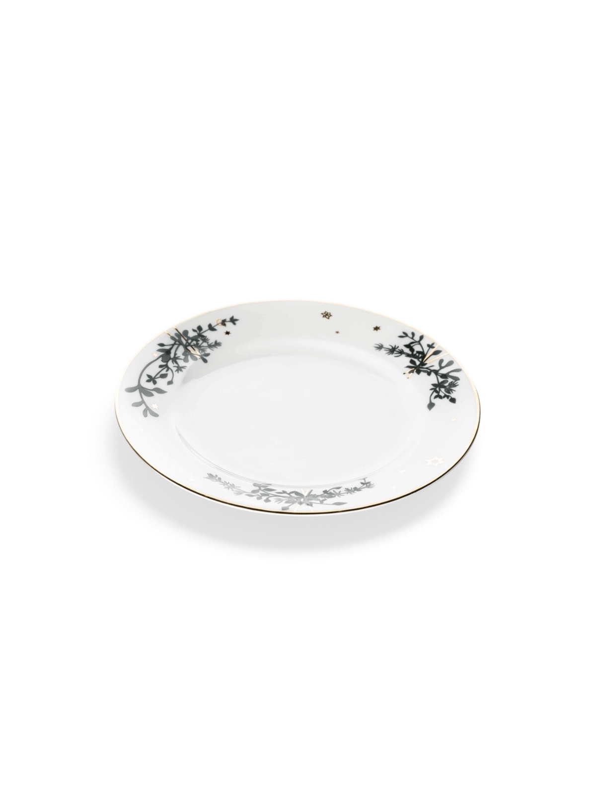 Wintersterne, Teller, 18 cm
