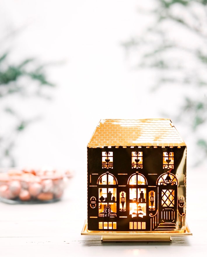 Stor guldmetalbakke – rektangulær (til varenummer 2059)