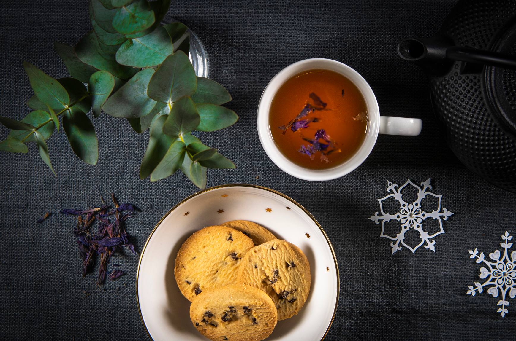 Vinterstjerner, Skål, 15 cm