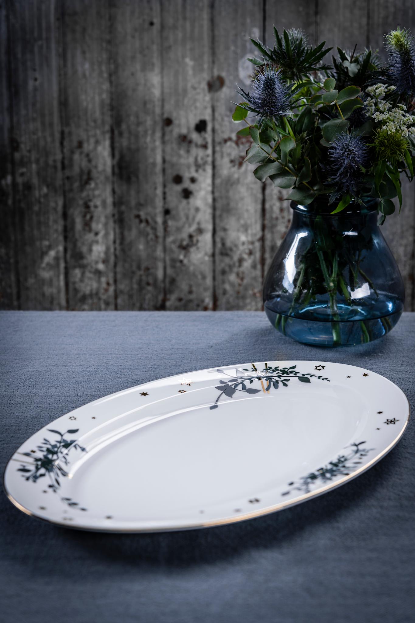 Vinterstjerner, Serveringsfad