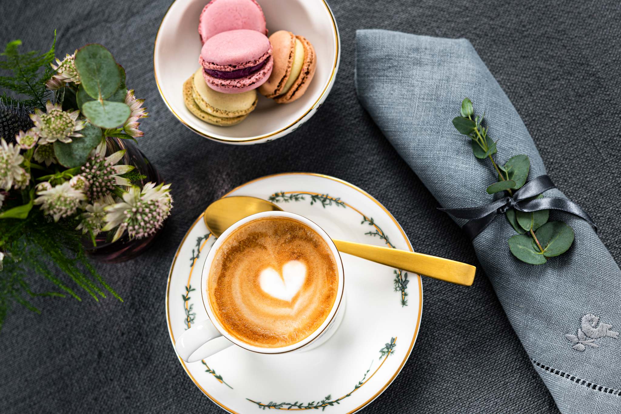 Winter Stars, Cup and Saucer