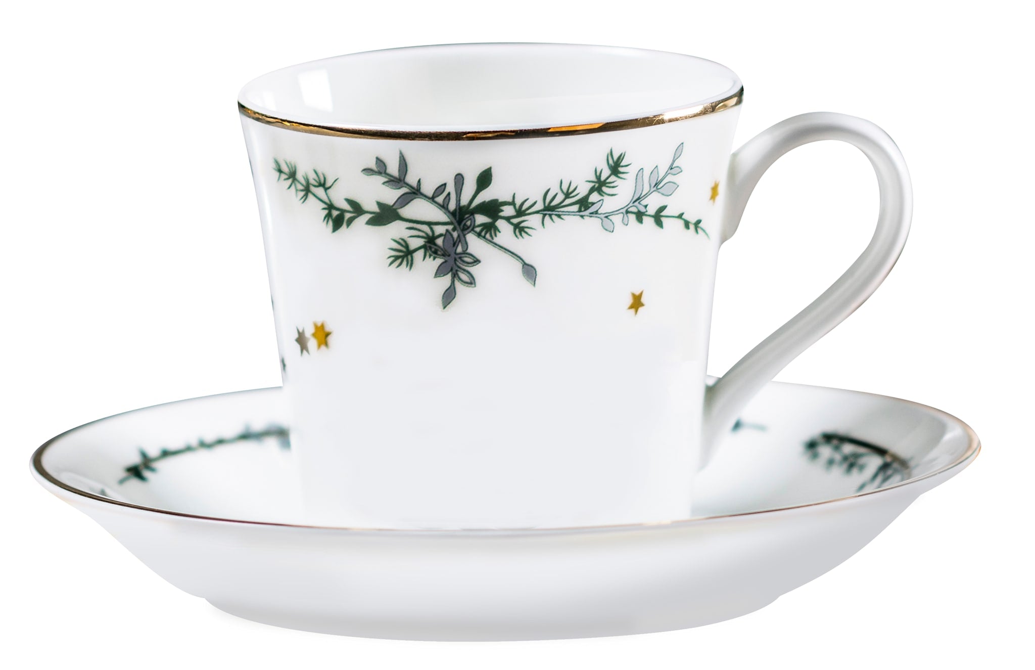 Winter Stars, Cup and Saucer